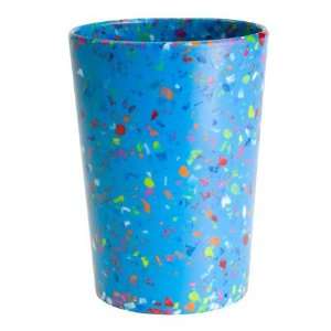 Confetti Turquoise Melamine Juice Tumbler by Zak Designs:  