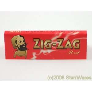  Zig Zag Red Cigarette Rolling Papers   10 Packets: Patio 
