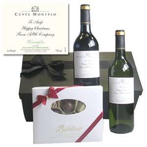 Personalised Wine Duo and Chocolates: .co.uk: Kitchen & Home