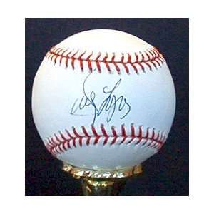   Lopes Autographed Baseball   Autographed Baseballs: Sports & Outdoors