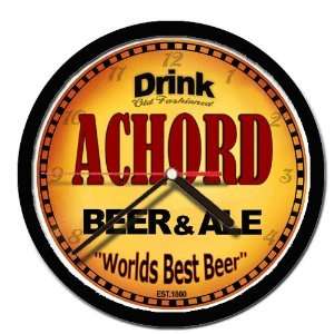  ACHORD beer and ale wall clock: Everything Else