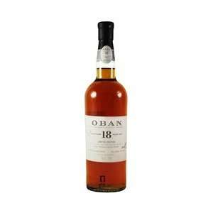  Oban 18 Year West Highland Single Malt Scotch Whisky 750ml 