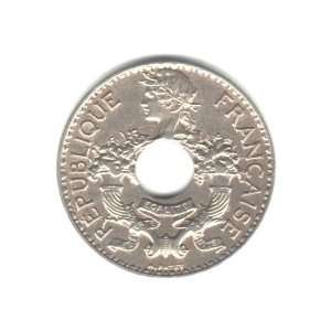  1939 French Indo China (Vietnam) 5 Cents Coin KM#18.1a 