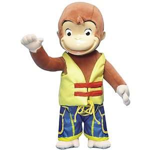  Curious George Move Plush & Book: Water Fun: Toys & Games