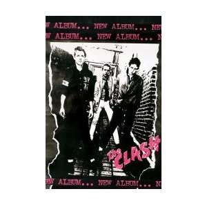 Music   Alternative Rock Posters: The Clash   1st Album Cover Poster 