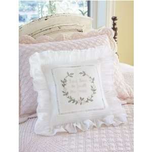 Taylor Linens 1042TTIME RT Take Time 14 in.x14 in. Pillow Mill Percale 