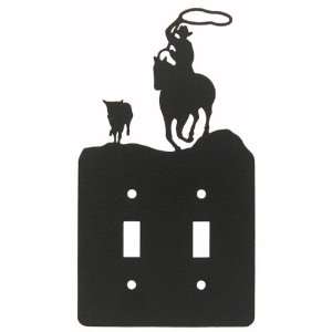  Individual Roper Double Light Switch Plate Cover: Home 