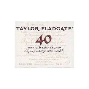  Taylor (fladgate) Porto 40 Year Old Tawny 750ML Grocery 