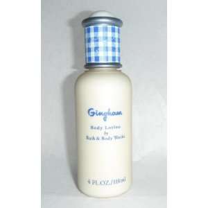 Bath And Body Works Gingham Lotion 4oz: Beauty