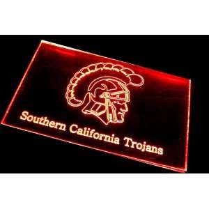 NCAA USC Team Logo Neon Light Sign:  Sports & Outdoors
