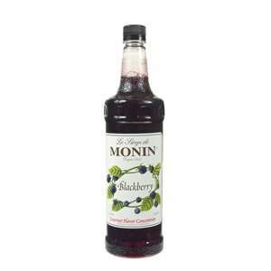 MONIN PET BLACKBERRY, CS 4/1 LTR, 01 0053 MONIN INC MONIN SYRUPS 