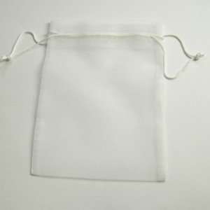    Large White Organza Bags for Gifts and Favours: Toys & Games