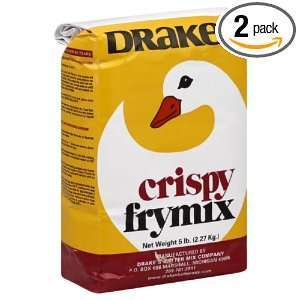 Drakes Batter Mix, 5 pounds (Pack of 2): Grocery & Gourmet Food