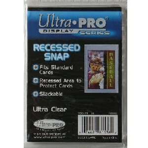  Ultra Pro Recessed Snap Card Holders: Sports & Outdoors