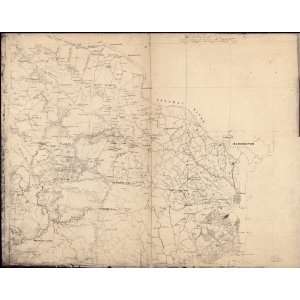   counties, Virginia, and parts of adjoining counties / fm. Capt