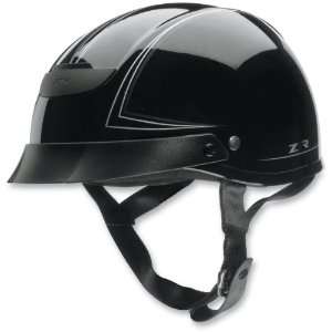   Helmet , Color: Black Pinstripe, Size: Md XF0103 0648: Automotive