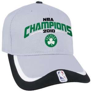  Boston Celtics Gray Black 2010 NBA Champions Achilles 