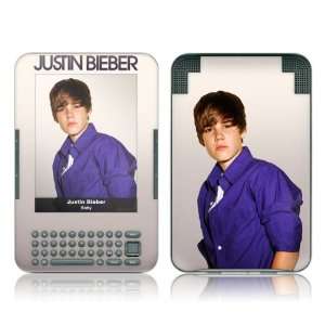   MS JB50210  Kindle 3  Justin Bieber  Baby Skin Electronics