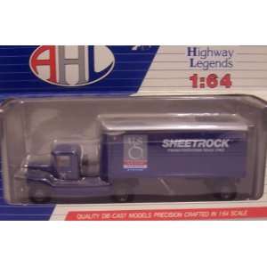  Hartoy 51108 Sheetrock Semi Truck 1/64: Toys & Games