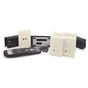  On Q lyriQ 1 Source, 4 Zone Audio Kit with Keypad Control 