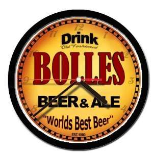  BOLLES beer and ale cerveza wall clock: Everything Else