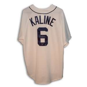 Al Kaline Autographed/Hand Signed Detroit Tigers White Baseball Jersey 