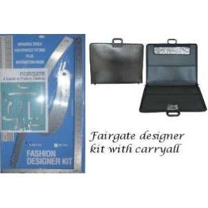  Fairgate Fashion Designer Rule Kit with Carryall 