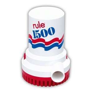  Rule 1500 G.P.H. Automatic Bilge Pump: Electronics