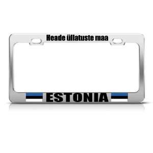  Estonia Country Of Good Surprises Country license plate 