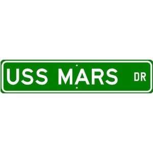  USS MARS AFS 1 Street Sign   Navy: Sports & Outdoors