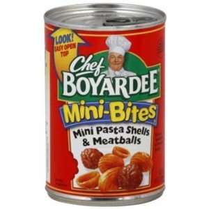 Chef Boyardee Mini Bites Pasta Shells & Meatballs 14.75 oz:  