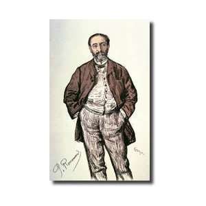    Portrait Of Camille Saintsaens Giclee Print