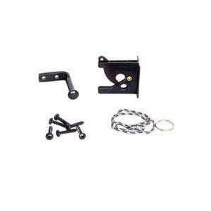  BLK OUTSWING GATE LATCH: Home Improvement