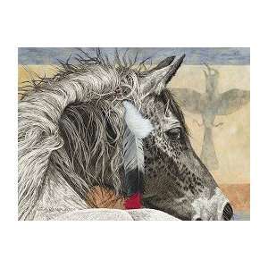  Judy Larson The Crow Tipi Limited Edition Canvas