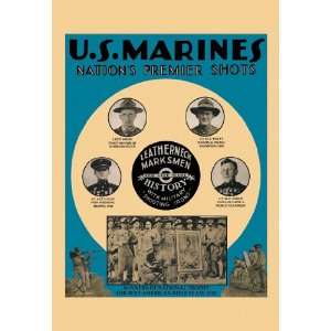  U.S. Marines   Nations Premier Shots 24X36 Canvas Giclee 