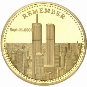 US 9/11 SEPTEMBER ATTACKS FIREMAN CHALLENGE COIN T003 