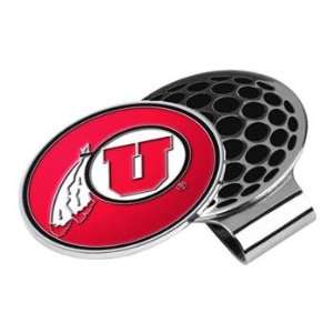  Utah Utes NCAA Hat Golf Clip With Ball Marker Sports 