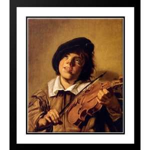 Hals, Frans 28x34 Framed and Double Matted Boy Playing A 
