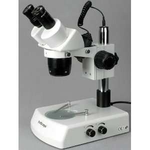 10X 15X 30X & 45X Stereo Microscope with Dual Halogen Lights  