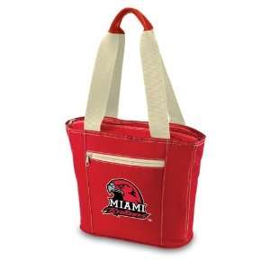  Miami Ohio Redhawks Molly Lunch Tote (Red): Sports 