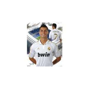  Real Madrid FC. Cristiano Ronaldo Mini Poster: Sports 