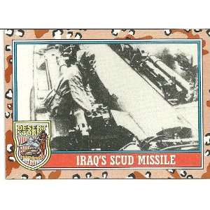  Desert Storm Iraqs Scud Missile Card #101: Everything 