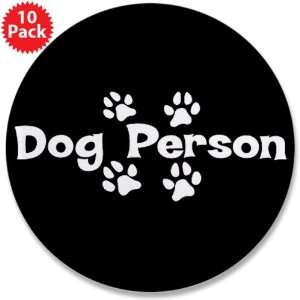  3.5 Button (10 Pack) Dog Person: Everything Else