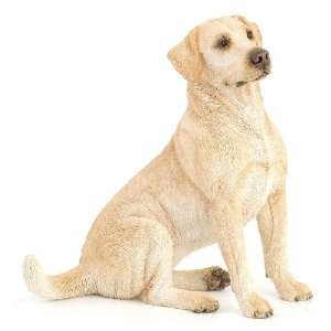    Country Artists Golden Labrador Dog Sitting: Home & Kitchen