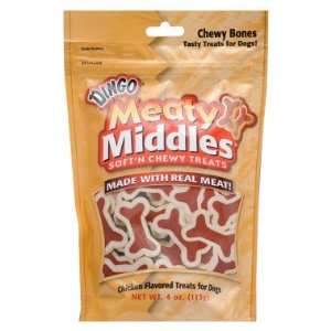  Dingo Meaty Middles Chewy Bones   Chicken Flavor Pet 