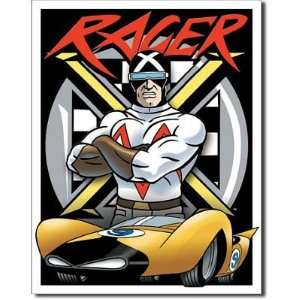    Speed Racer Racer X Retro Vintage TV Tin Sign: Home & Kitchen