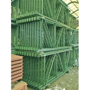   Pallet Rack Upright   168H x 36W   19,380# cap. 