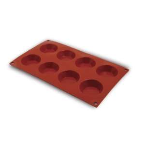   Cup Silicone Tartlet Sheet Mold / Red (19501)