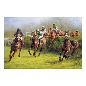   Grand National (Montys Pass) by Graham Isom, 23x17: Home & Kitchen