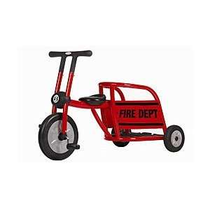  Italtrike Pilot Red Fire Truck Toy Tricycle: Toys & Games